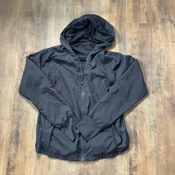 RBX Black Full-Zip Hooded Active Jacket Women’s Size Small - Picture 1 of 7